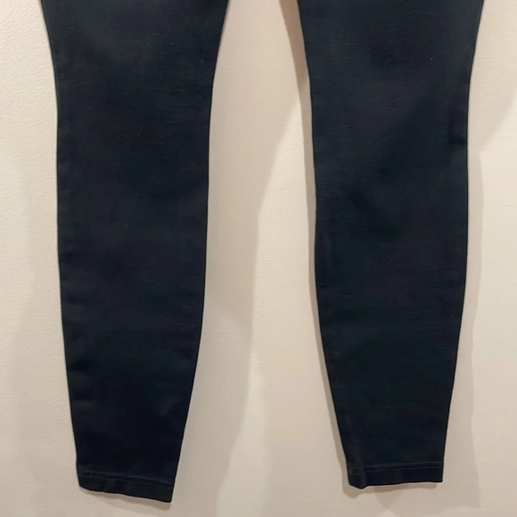 NWOT J. Jill Ponte Smoothing Leggings Black Front Zipper Pockets S - Picture 6 of 15